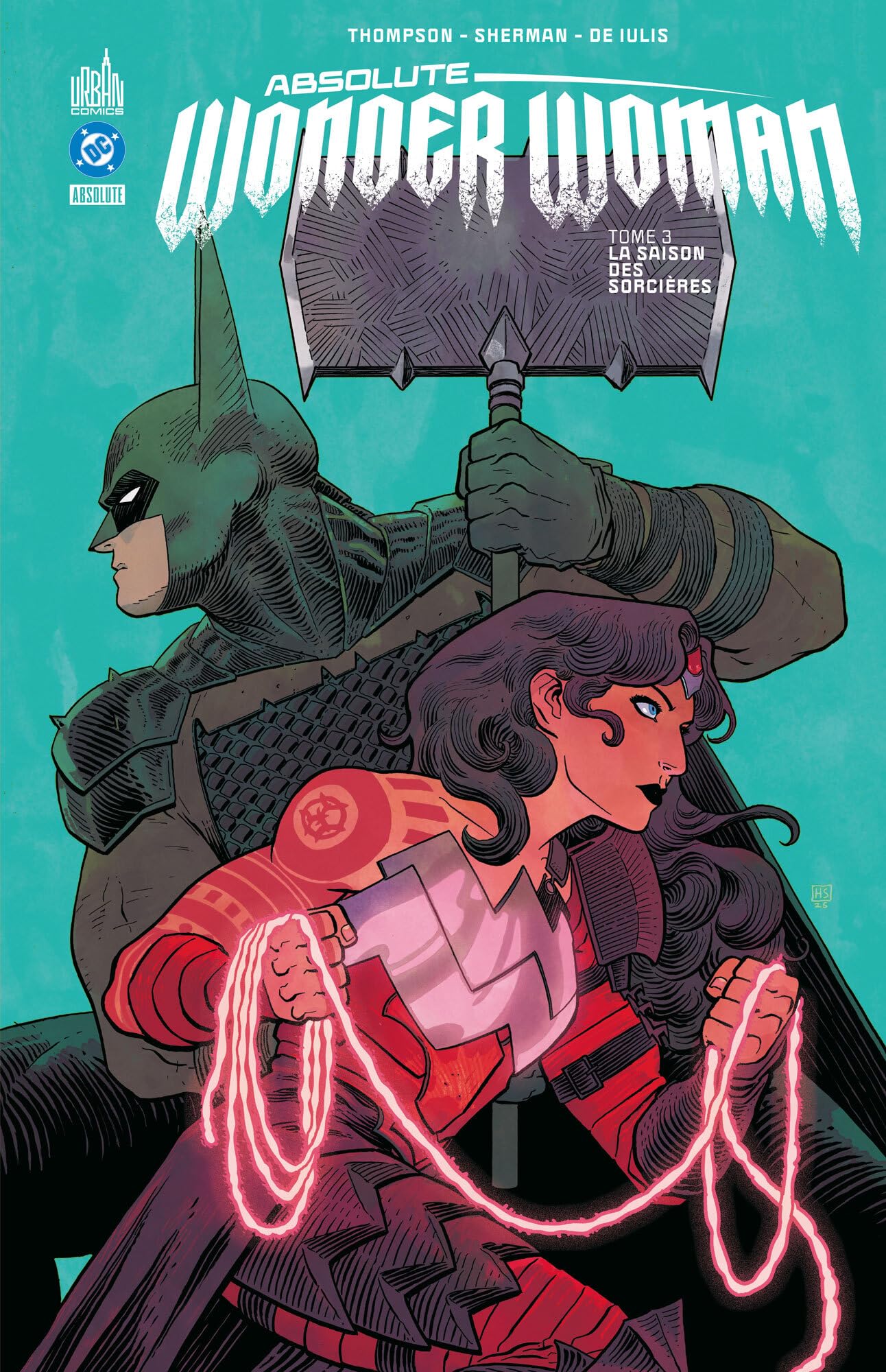 jaquette album Absolute Wonder Woman Tome 3