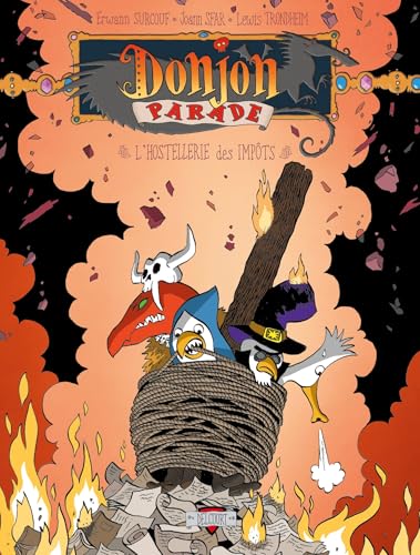 jaquette album Donjon Parade Tome 8 - L'hostellerie Des Impôts