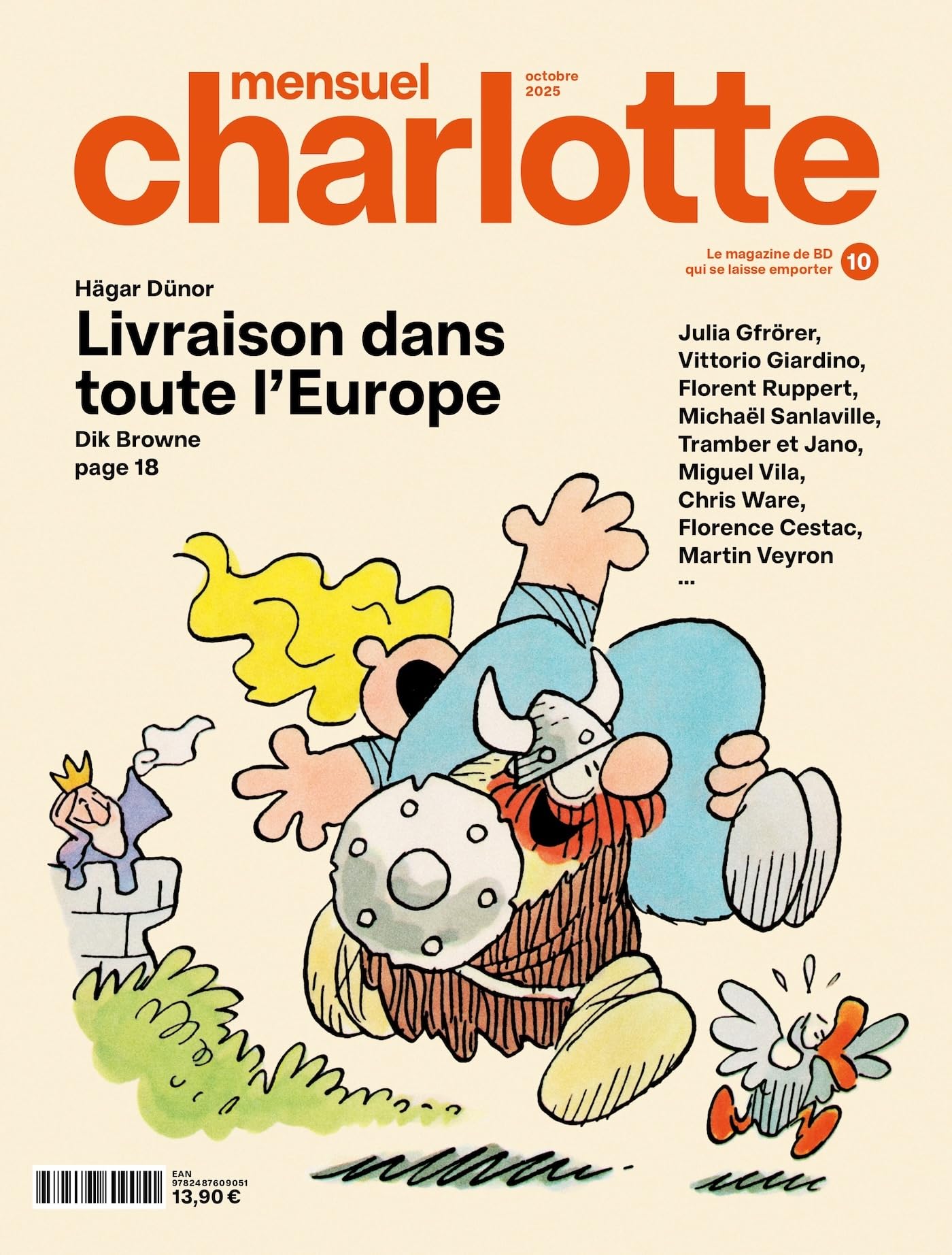 jaquette album Charlotte mensuel #10