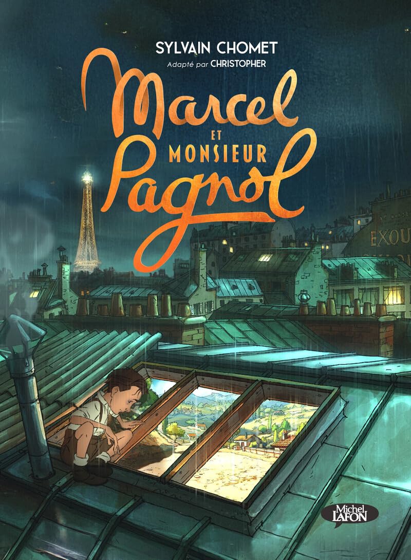 jaquette album Marcel et Monsieur Pagnol - La bande dessinée du film