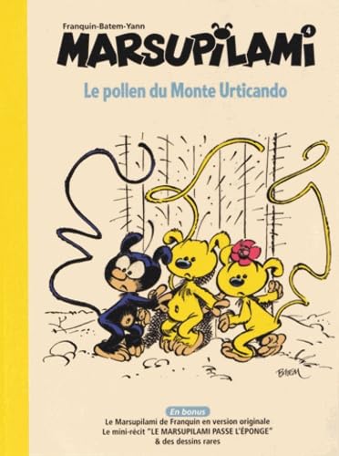 jaquette album Marsupilami Tome 4 - Le Pollen Du Monte Urticando
