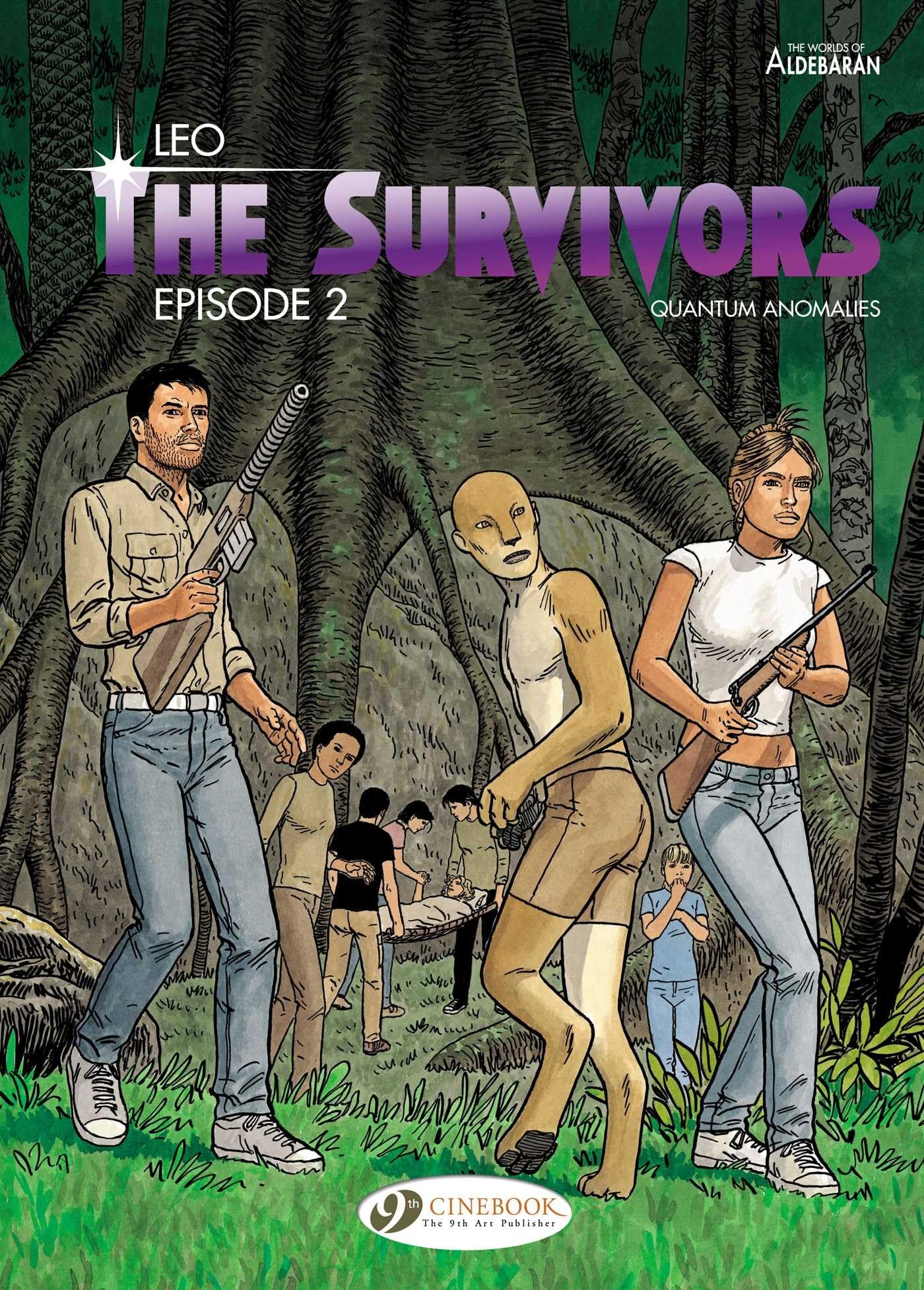 jaquette album The Survivors - tome 2 Quantum anomalies (2)