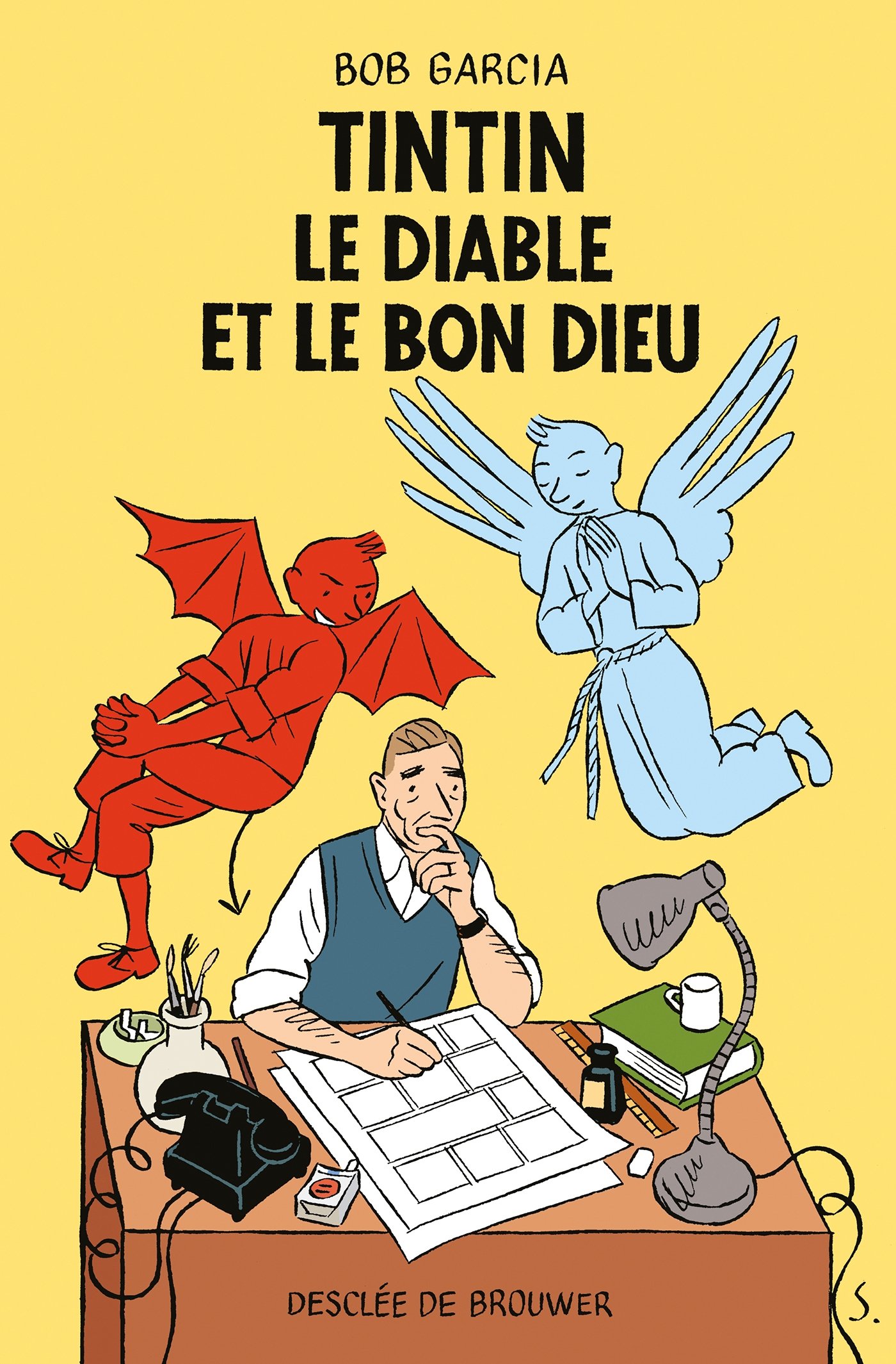 jaquette album Tintin, le Diable et le Bon Dieu