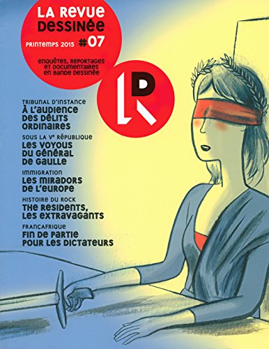 jaquette album La Revue Dessinée N° 7, Printemps 2015