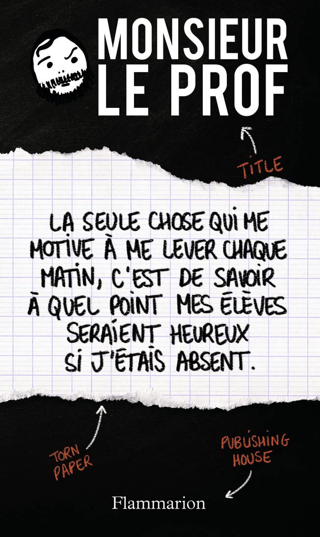 jaquette album Monsieur Le Prof