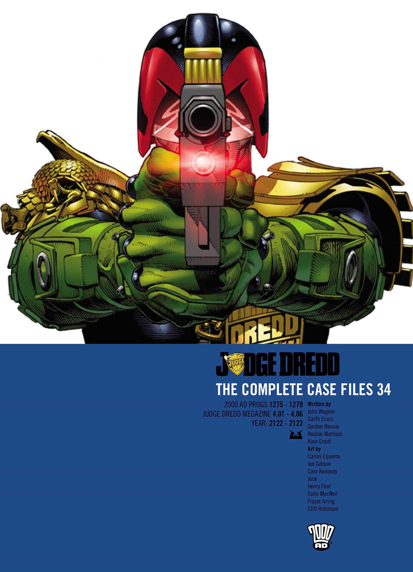 jaquette album Judge Dredd: The Complete Case Files 34 (Volume 34)