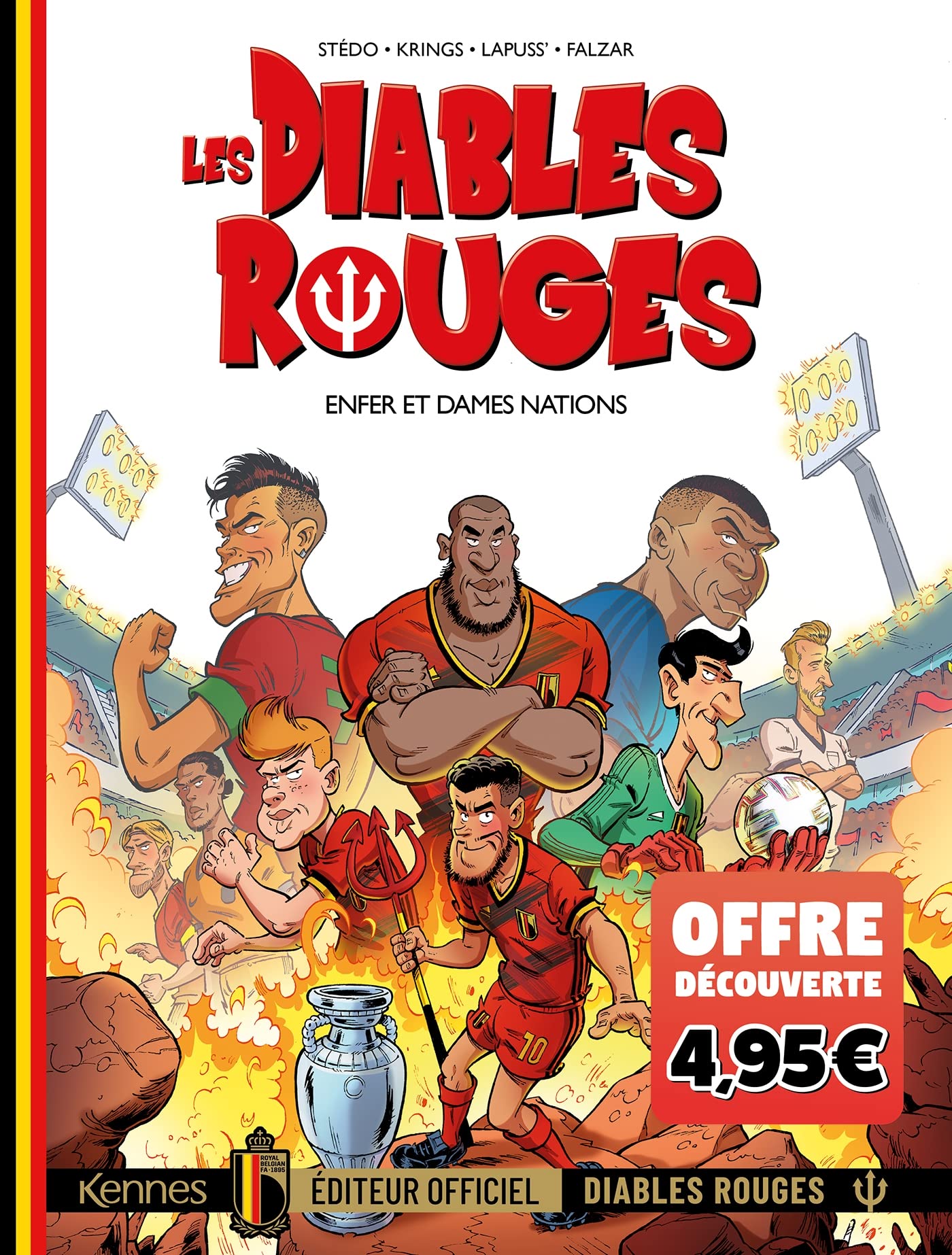 jaquette album Les Diables Rouges T07 - Offre découverte: Enfer et Dames nations