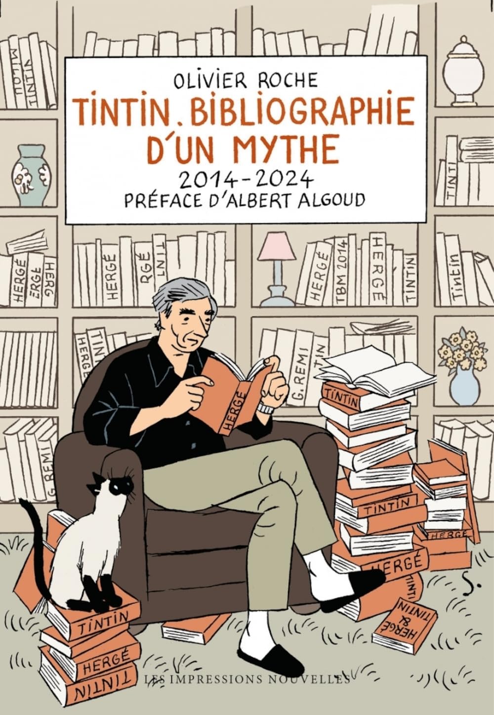 jaquette album Tintin: Bibliographie d’un mythe, 2014-2024