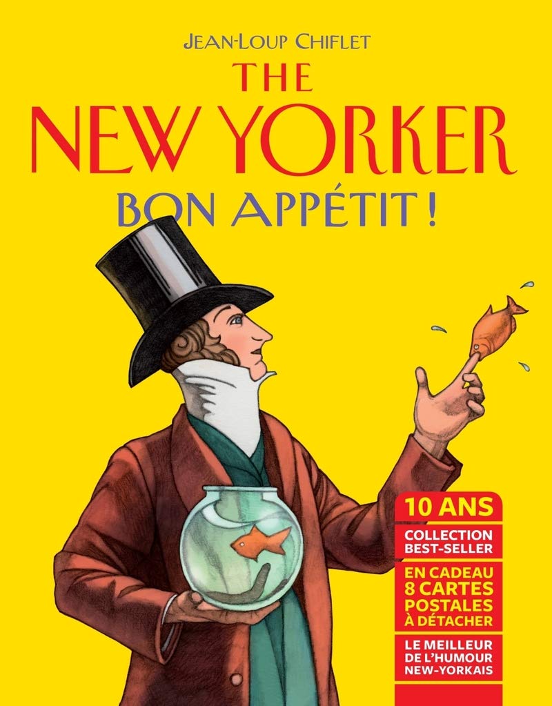 jaquette livre The New Yorker - bon appetit !
