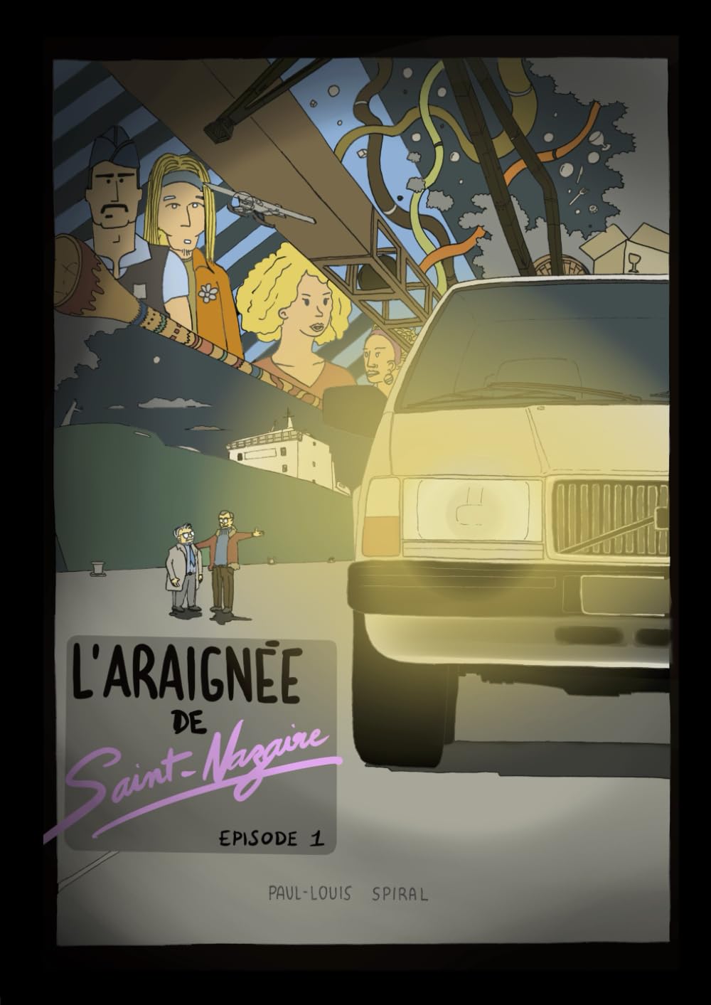 jaquette album L'araignée de Saint-Nazaire: Episode 1