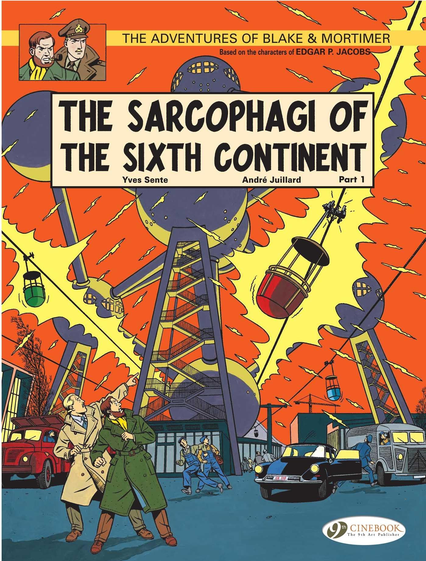 jaquette album Blake & Mortimer - tome 9 The Sarcophagi of the sixth continent partie 1 (09)