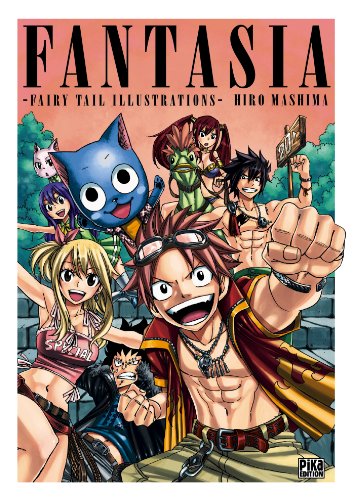 jaquette album Fairy Tail - Fantasia : Fairy Tail Illustrations - Hiro Mashima