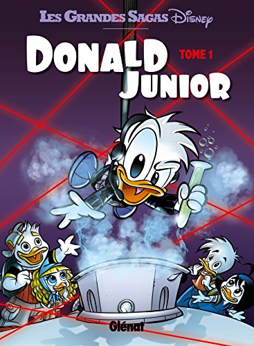 jaquette album Donald Junior Tome 1