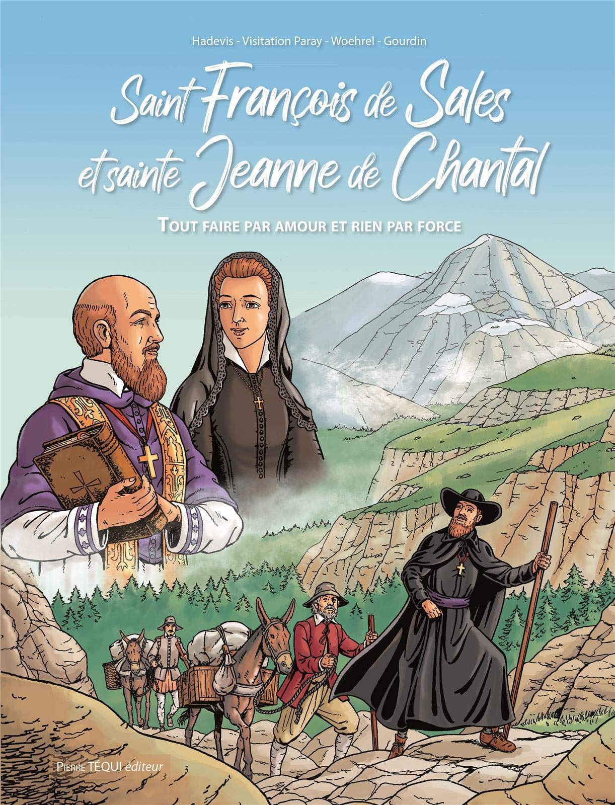 jaquette album Saint François de Sales et sainte Jeanne de Chantal