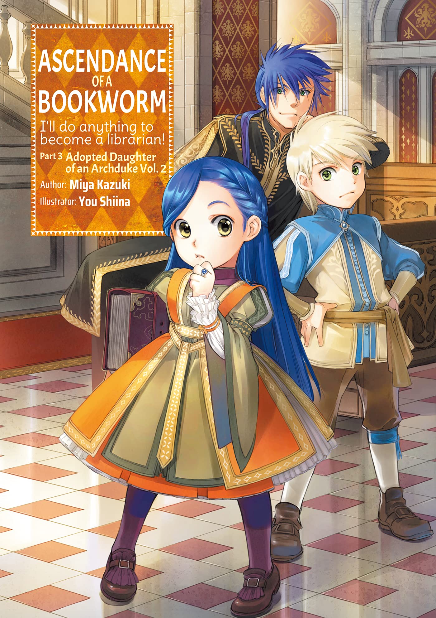 jaquette album Ascendance of a Bookworm: Part 3 Volume 2 (Light Novel)