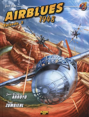 jaquette album Jack Blues Tome 3 - Airblues 1948 - Episode 2