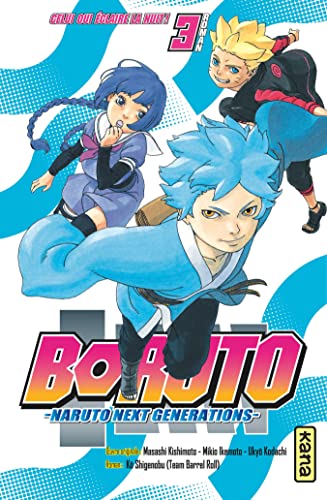 jaquette album Boruto - Roman - Tome 3