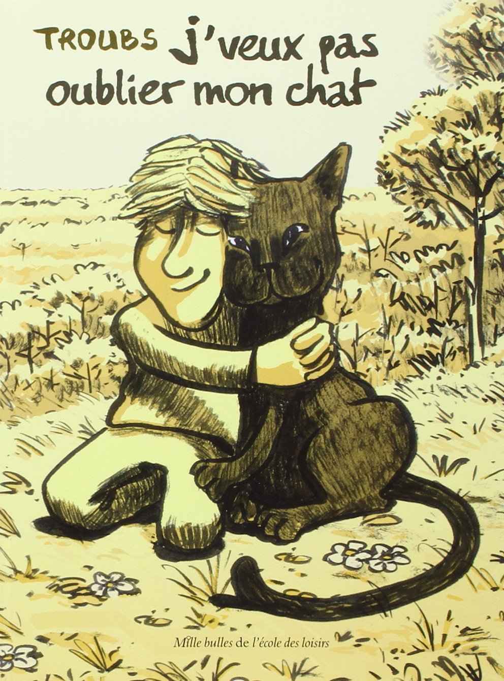 jaquette album J'veux pas oublier mon chat