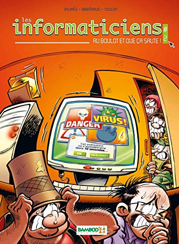 jaquette album Les Informaticiens Tome 2 - Au Boulot Et Que Ça Saute !