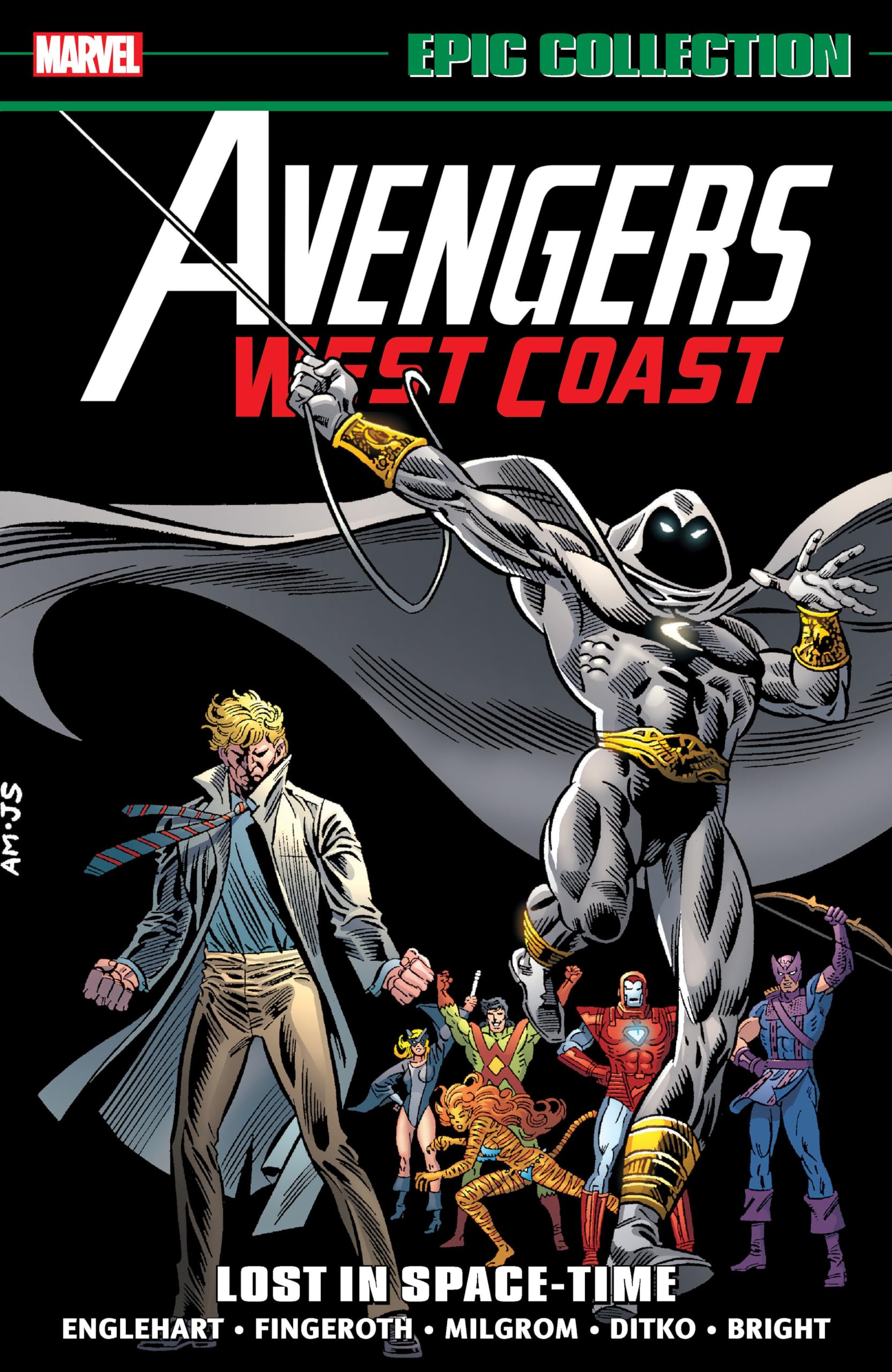 jaquette album AVENGERS WEST COAST EPIC COLLECTION: LOST IN SPACE-TIME [NEW PRINTING]