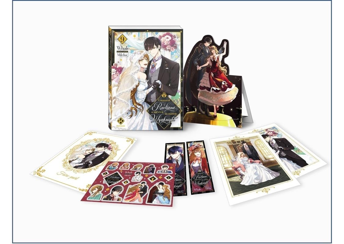 jaquette album Comment Raeliana a survécu au manoir Wynknight - tome 9 - collector
