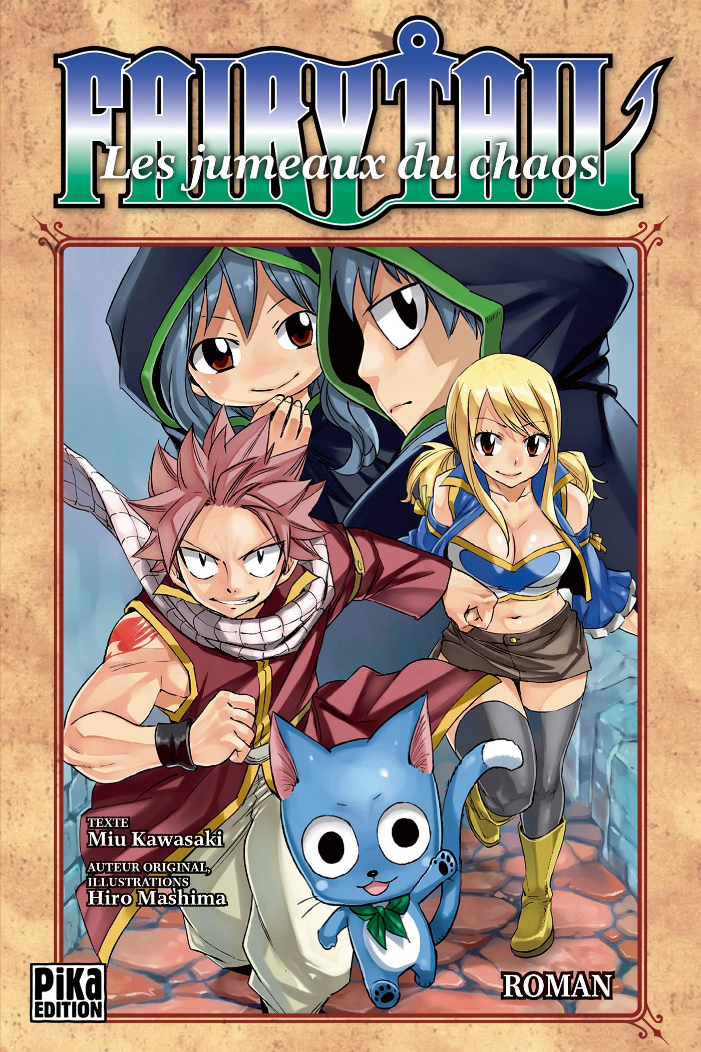 jaquette album Fairy Tail - Les Jumeaux du chaos: Roman