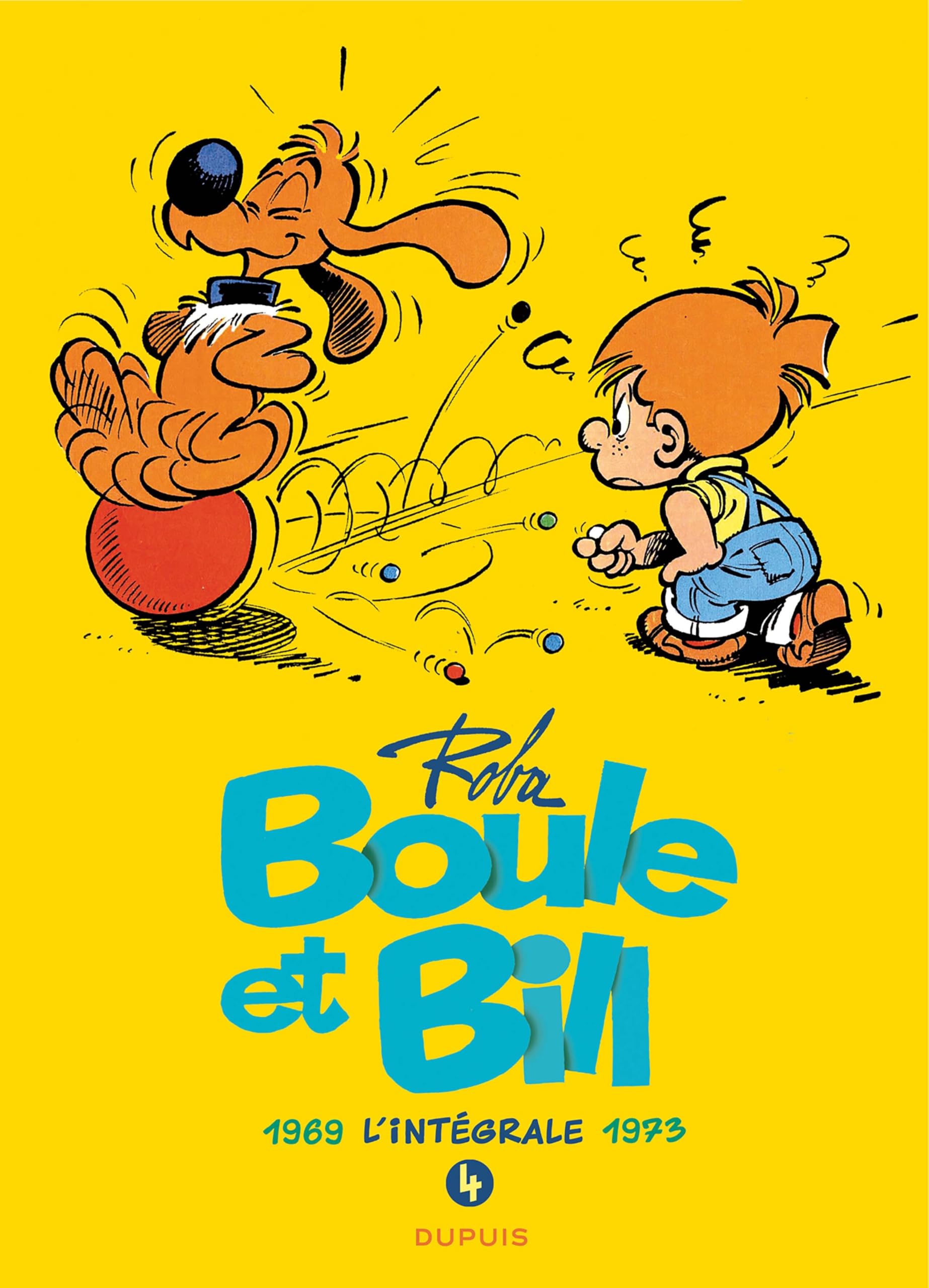 jaquette album Boule et Bill - L'intégrale - Tome 4
