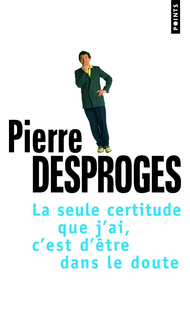 jaquette album La seule certitude que j'ai, c'est d'être dans le doute