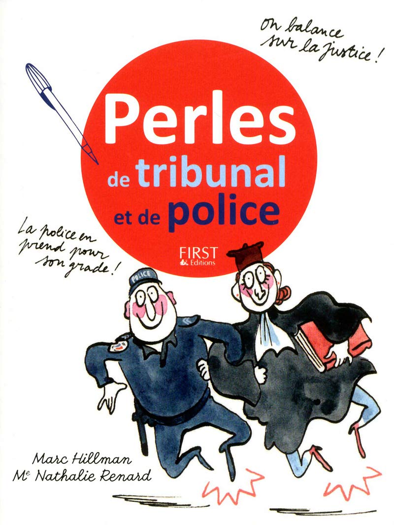 jaquette album Perles de tribunal et de police