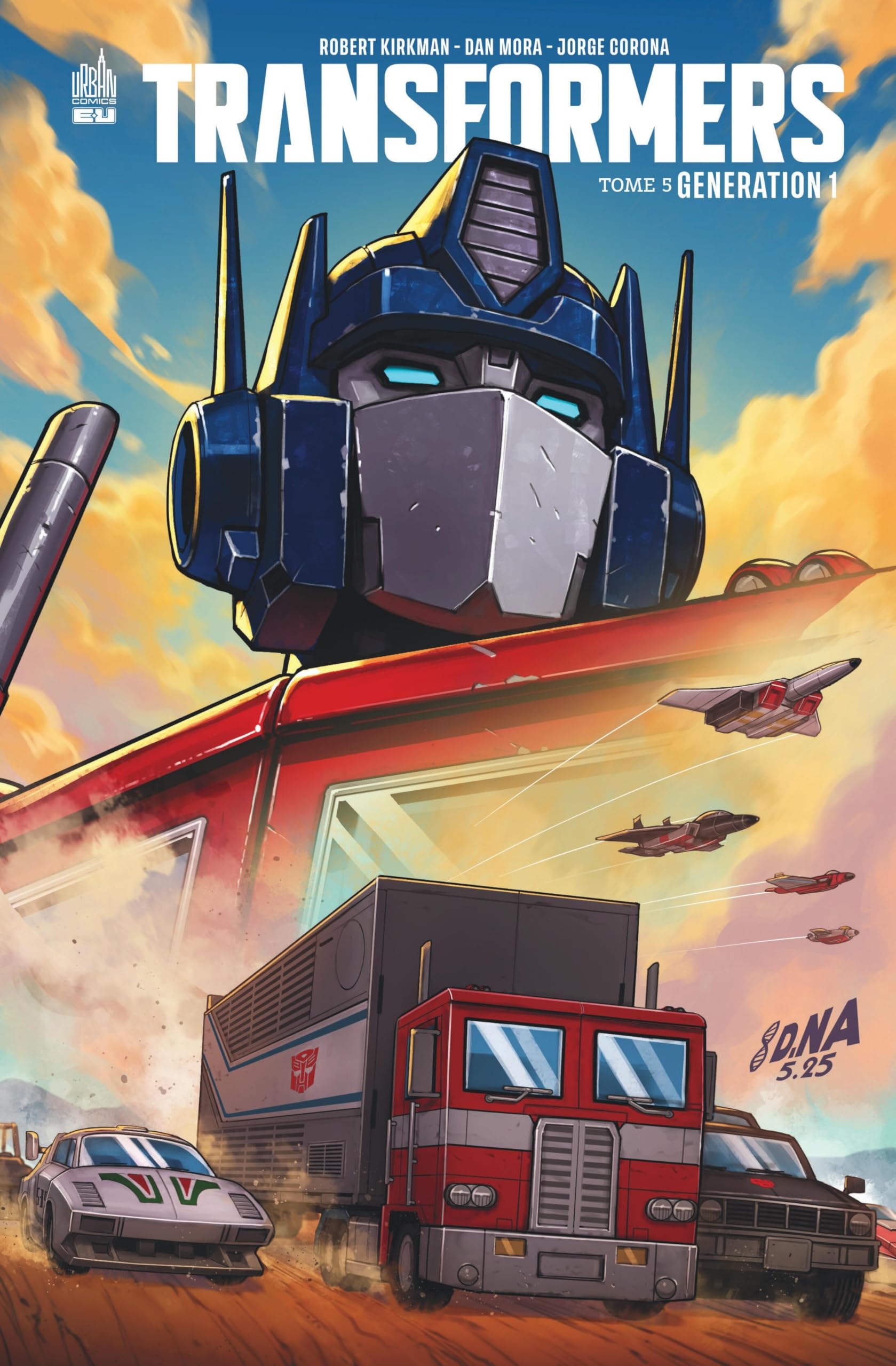 jaquette album Transformers Tome 5