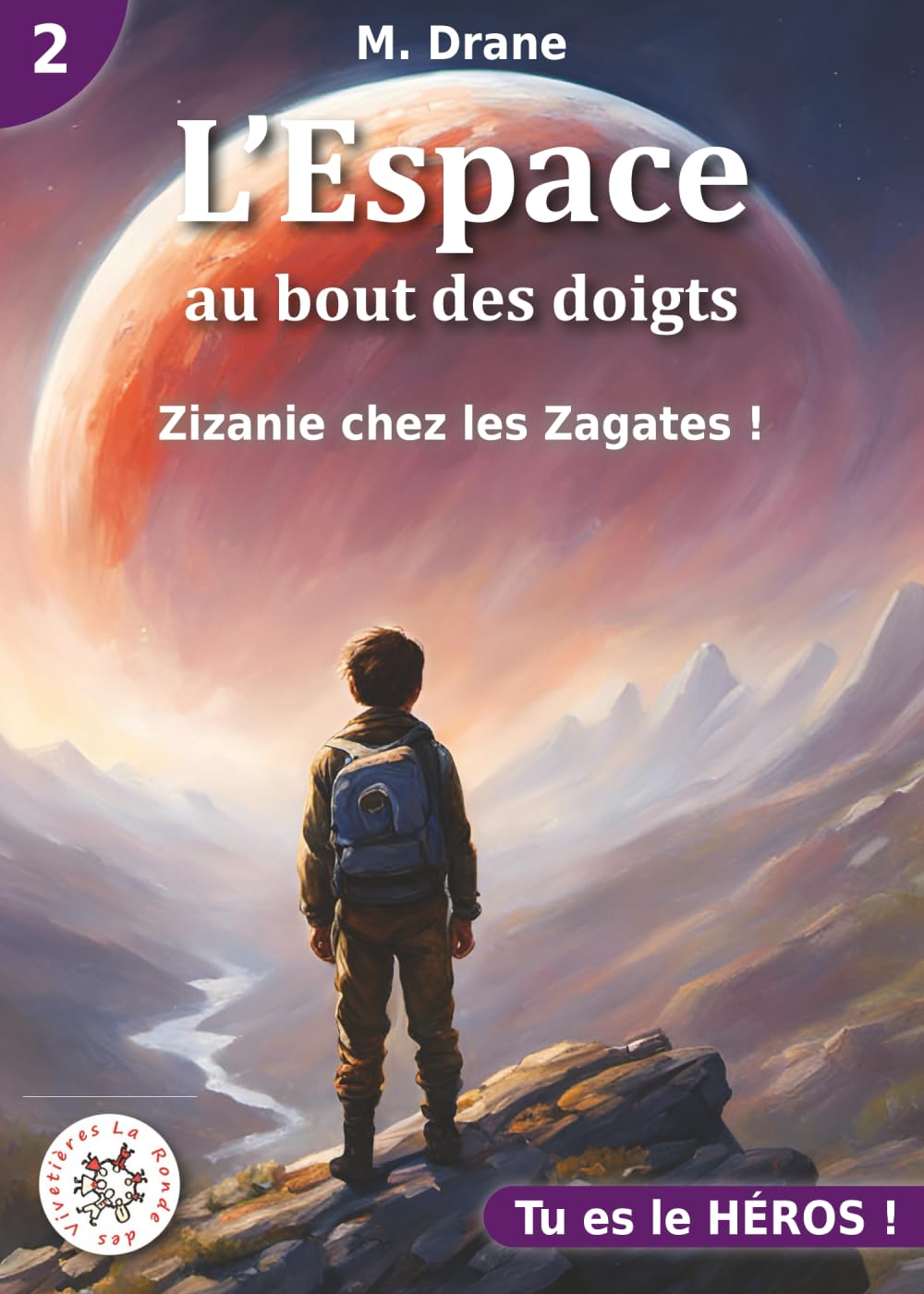 jaquette album Zizanie chez les Zagates: SOYEZ LE HÉROS DE L'AVENTURE