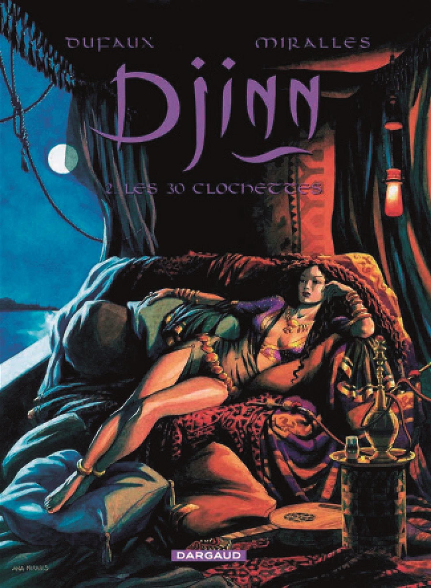 jaquette album Djinn - Tome 2 - Les 30 Clochettes (édition spéciale)