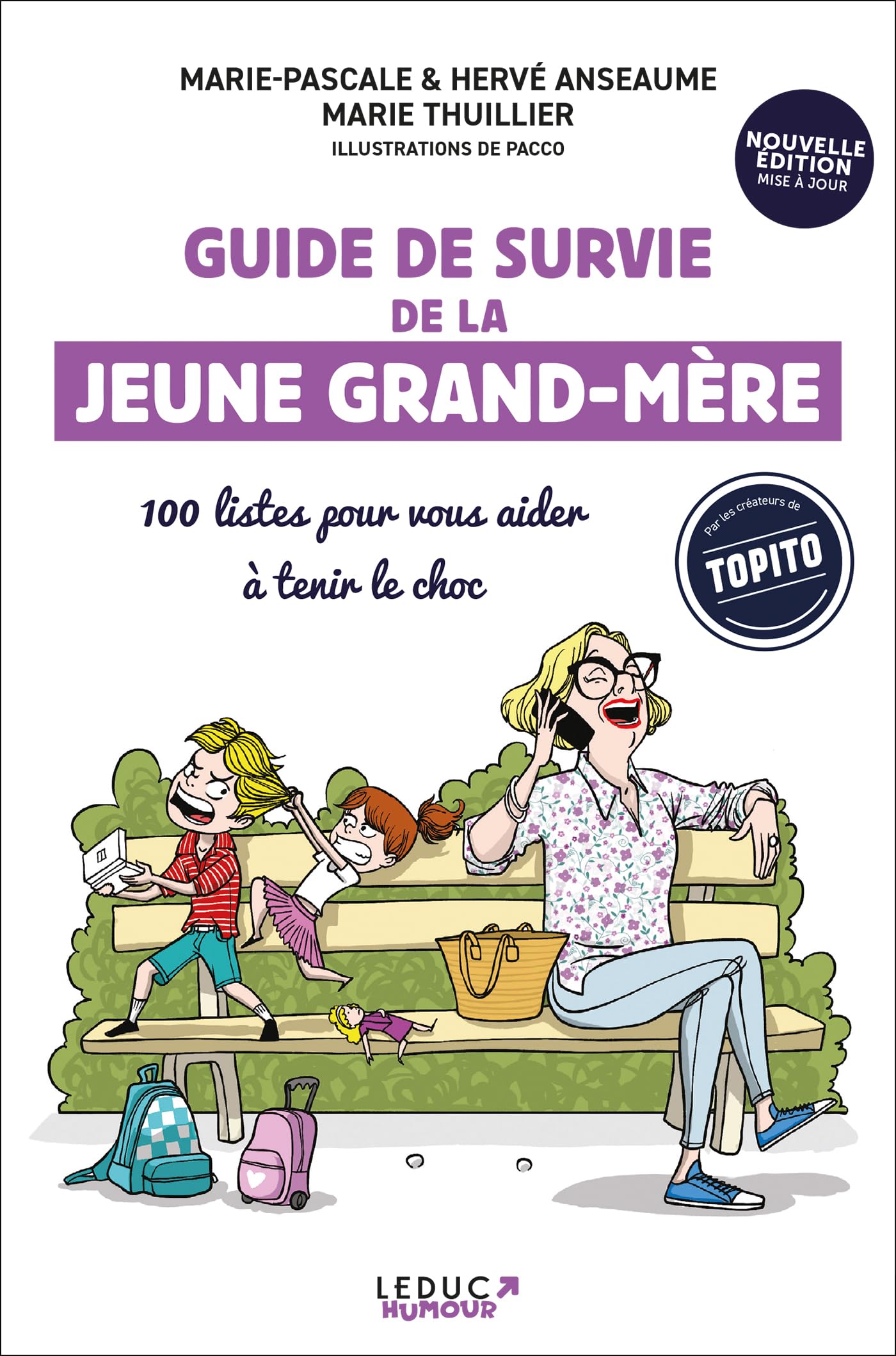 jaquette album Guide de survie de la jeune grand-mère - nouvelle édition: 100 listes pour vous aider à tenir le choc