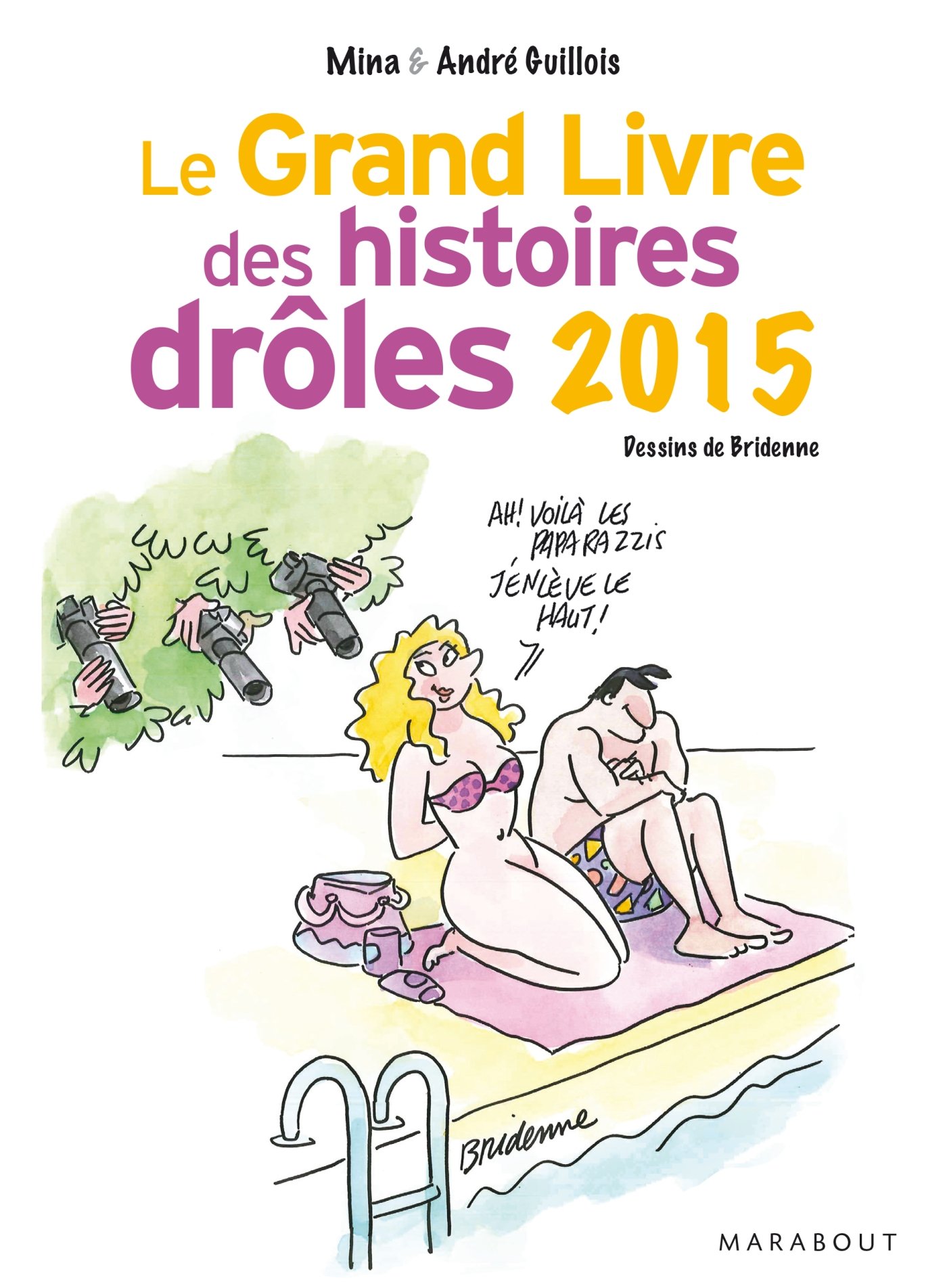 jaquette album Le grand livre des histoires drôles 2015
