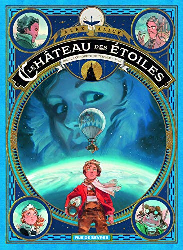 jaquette album LE CHATEAU DES ETOILES - 1869 la conquete de l espace - ECOLE DES LOISIRS