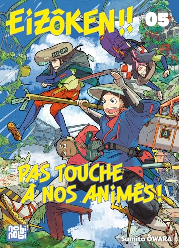 jaquette album Eizôken ! Pas touche à nos animés - Tome 5