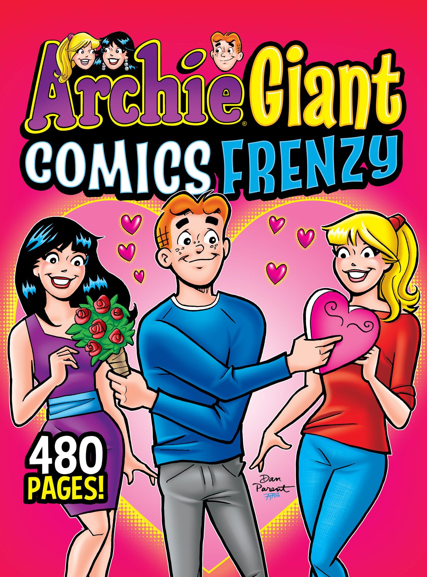 jaquette album Archie Giant Comics Frenzy
