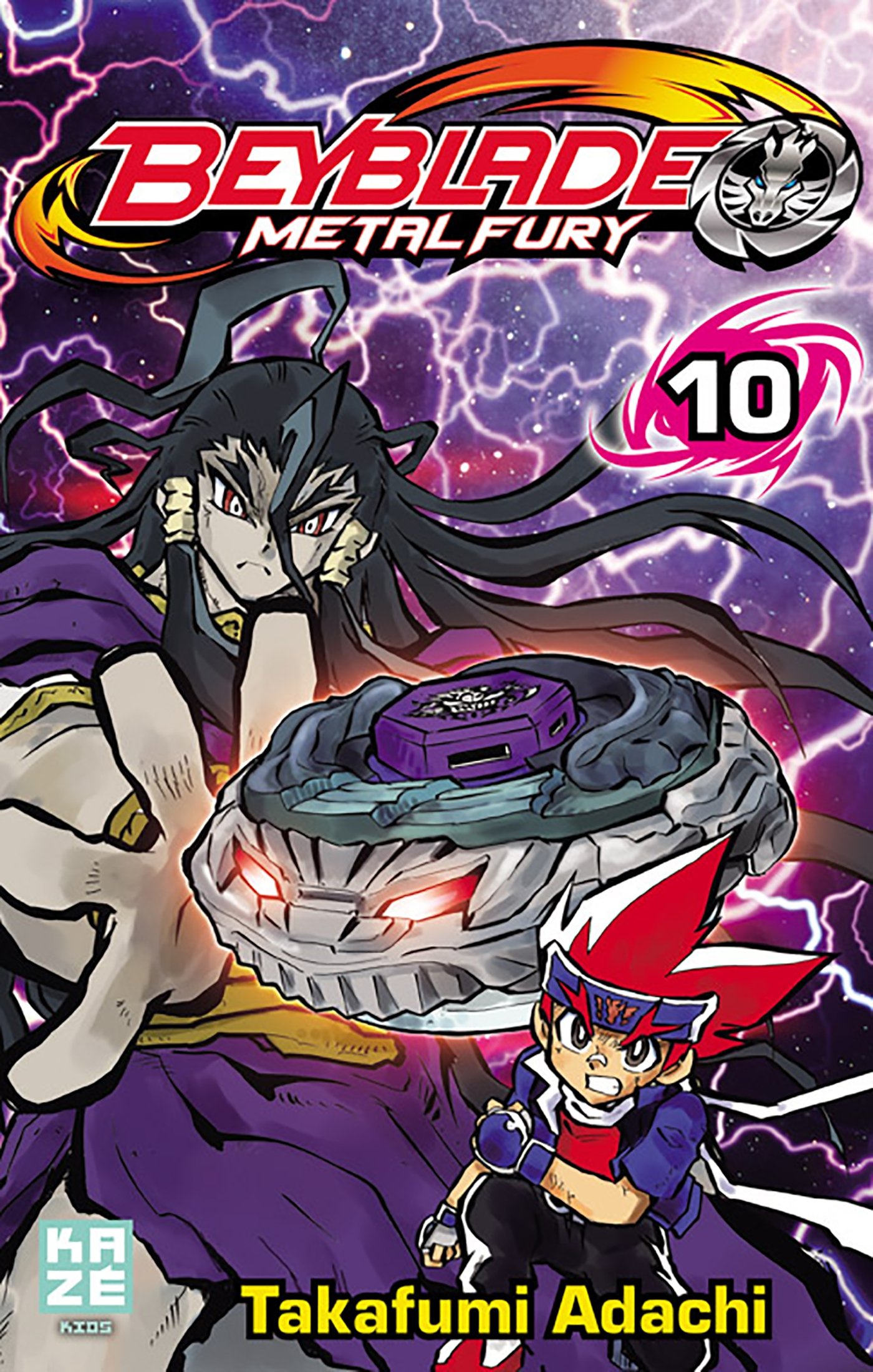 jaquette album Beyblade Metal Fury T10