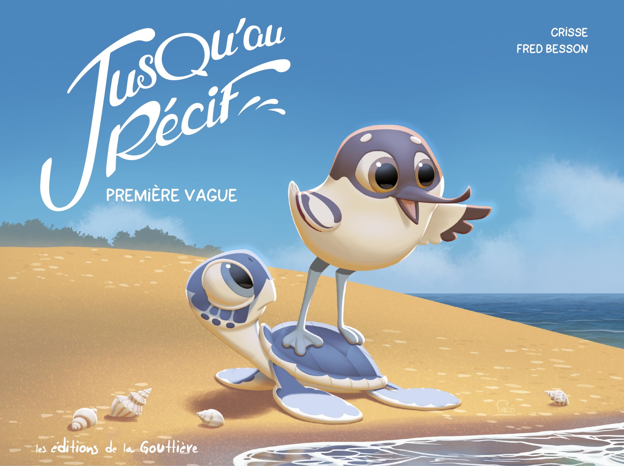 jaquette album Jusqu au récif - Tome 1 - Première vague