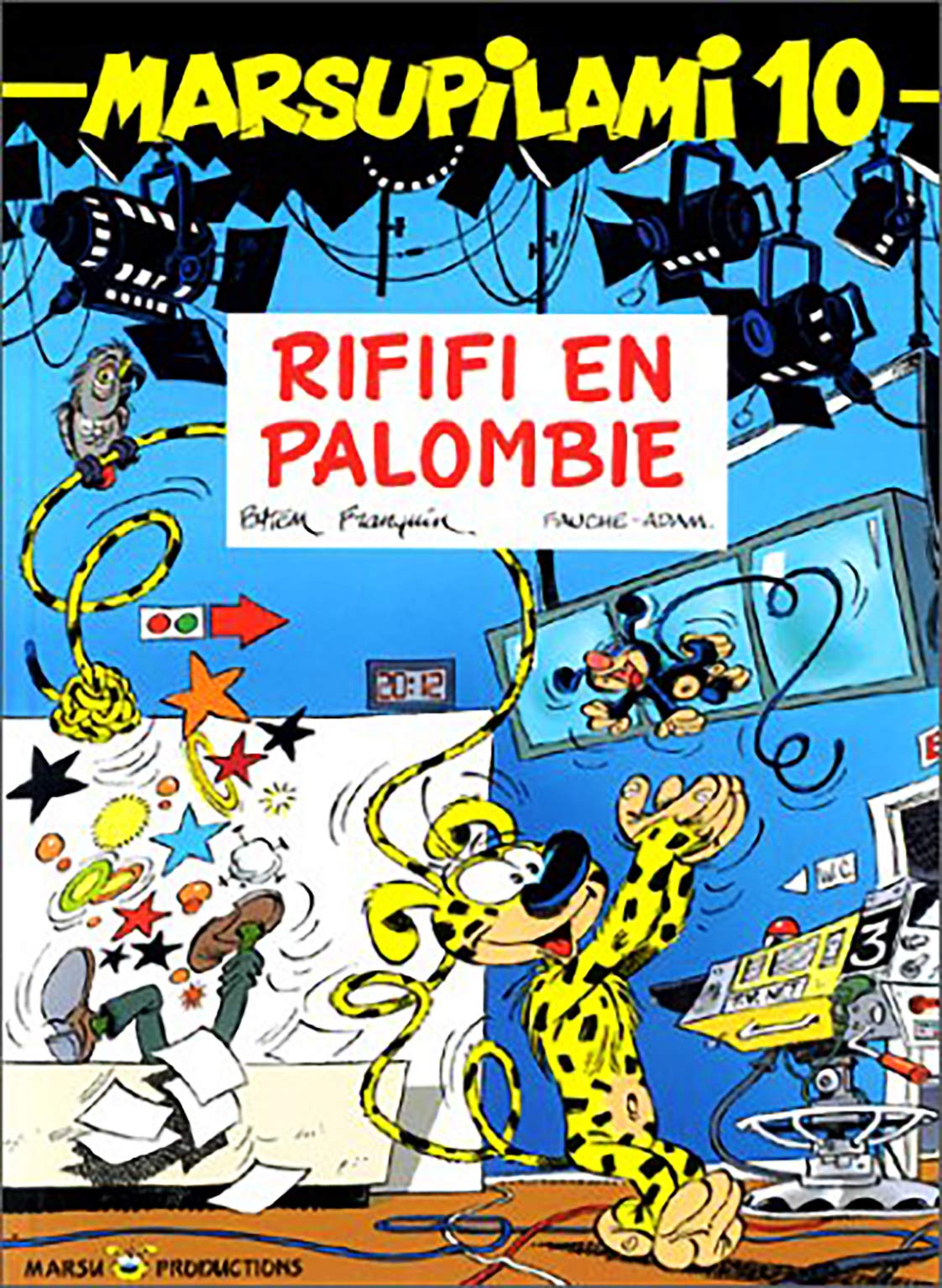 jaquette album Marsupilami, tome 10 : Rififi en Palombie