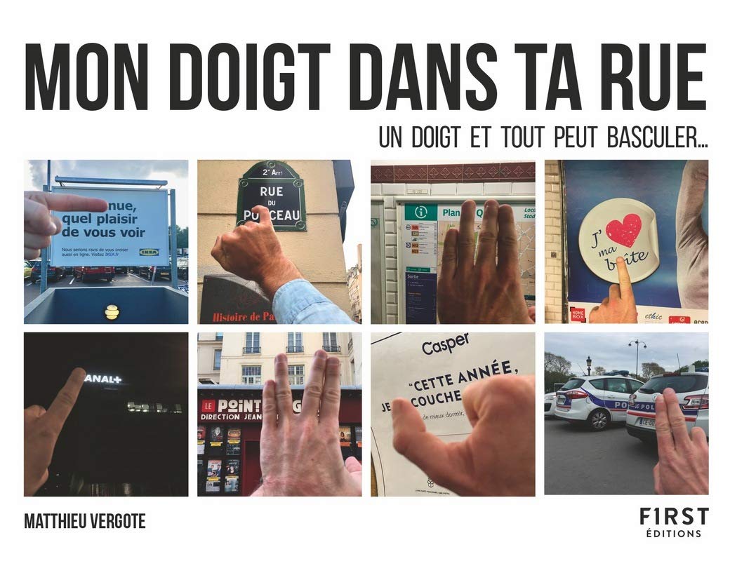 jaquette album Mon doigt dans ta rue - Un doigt et tout peut basculer