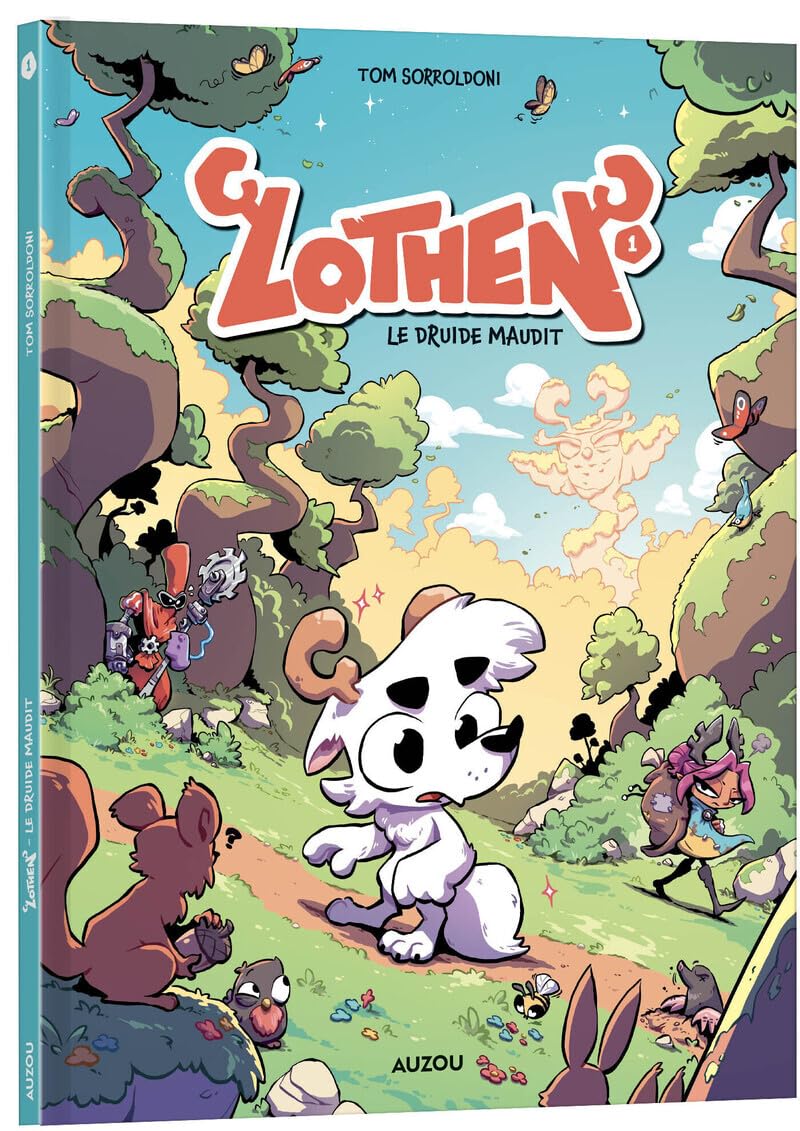 jaquette album Lothen - tome 1 - le druide maudit (01)