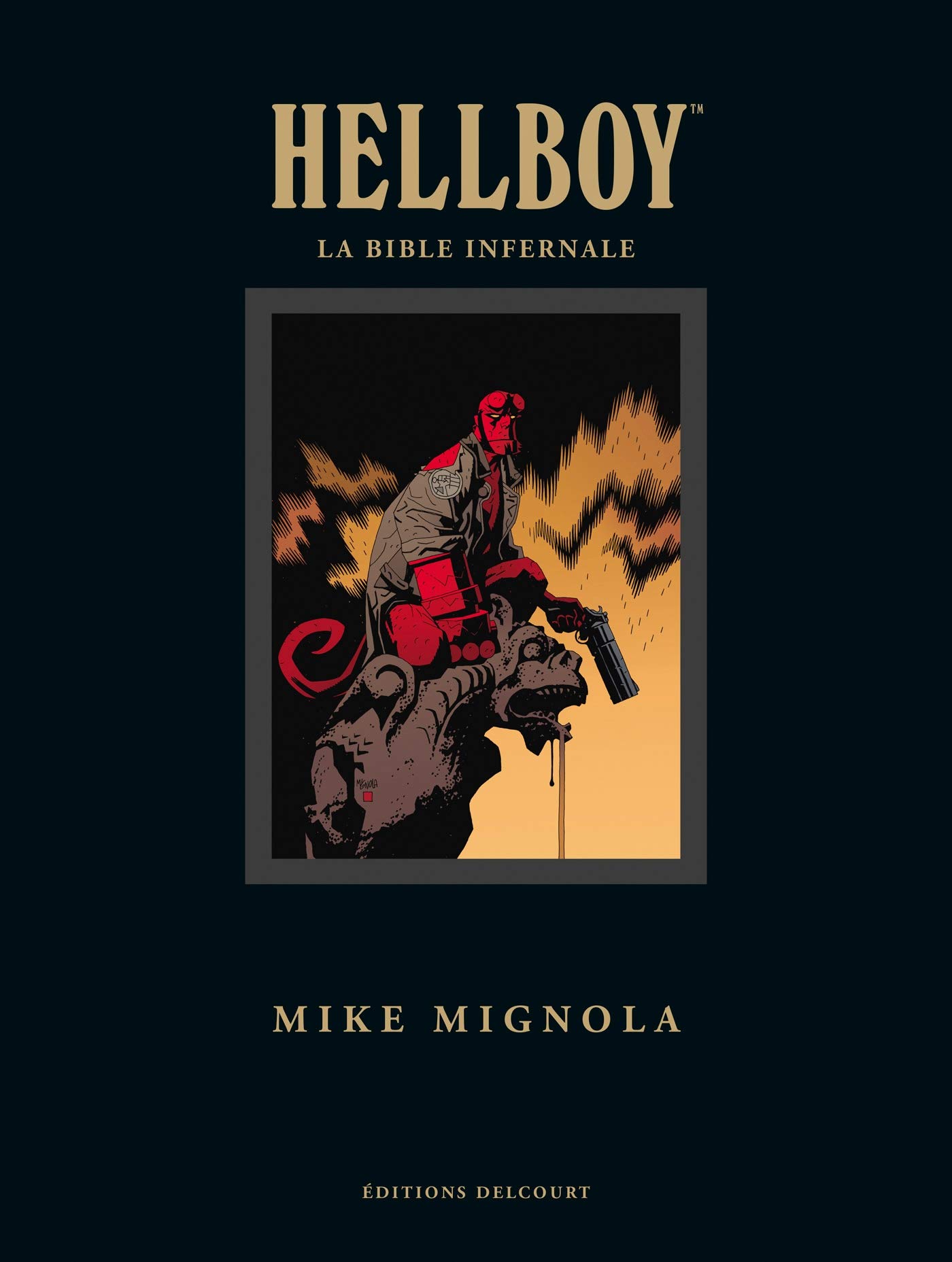 jaquette album Hellboy - La Bible infernale