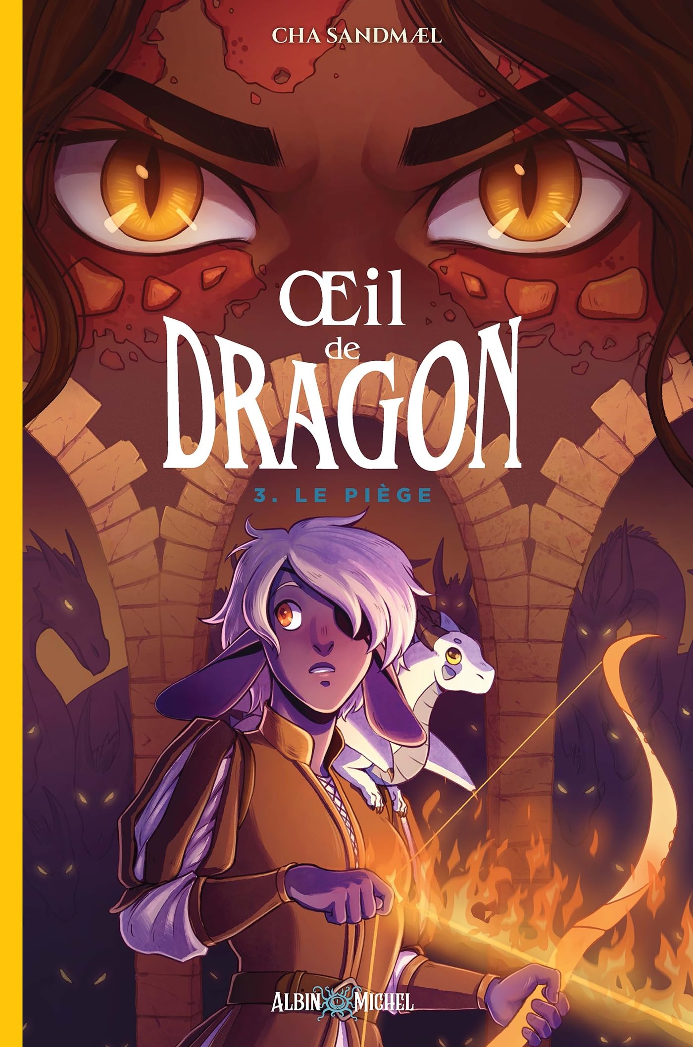 jaquette album Oeil de dragon - tome 3 - Le Piège