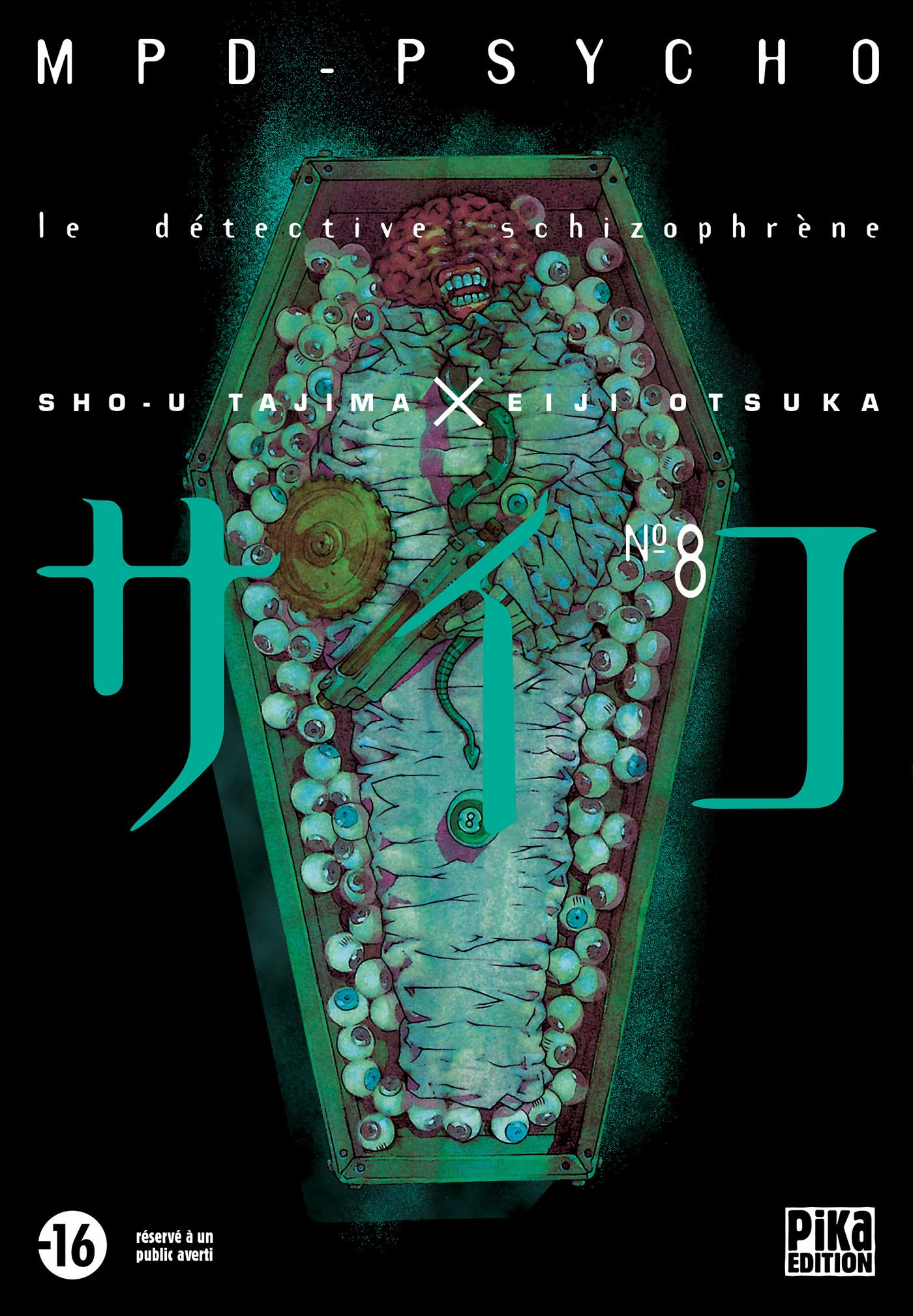 jaquette album Mpd psycho, tome 8