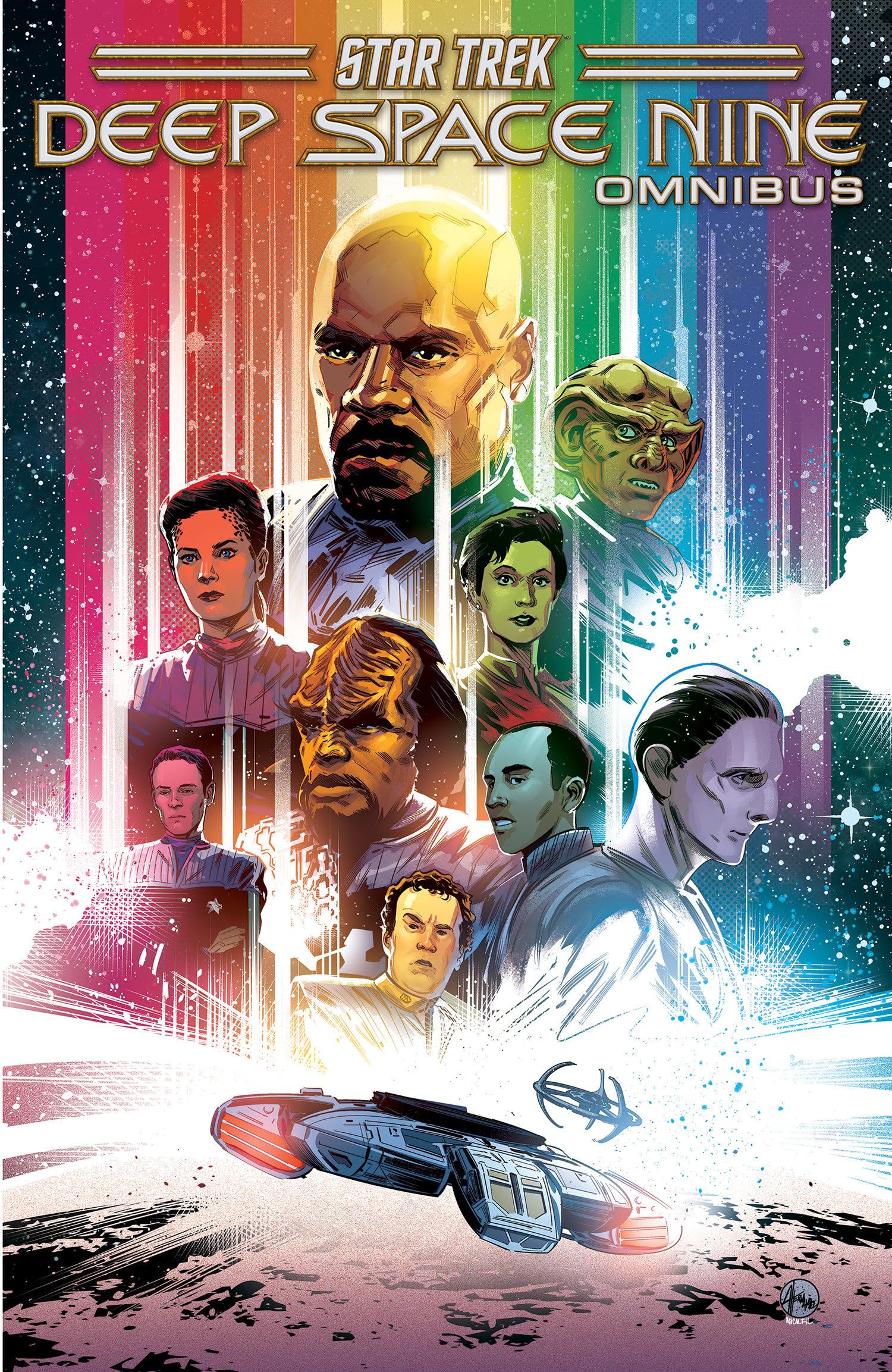 jaquette album Star Trek: Deep Space Nine Omnibus