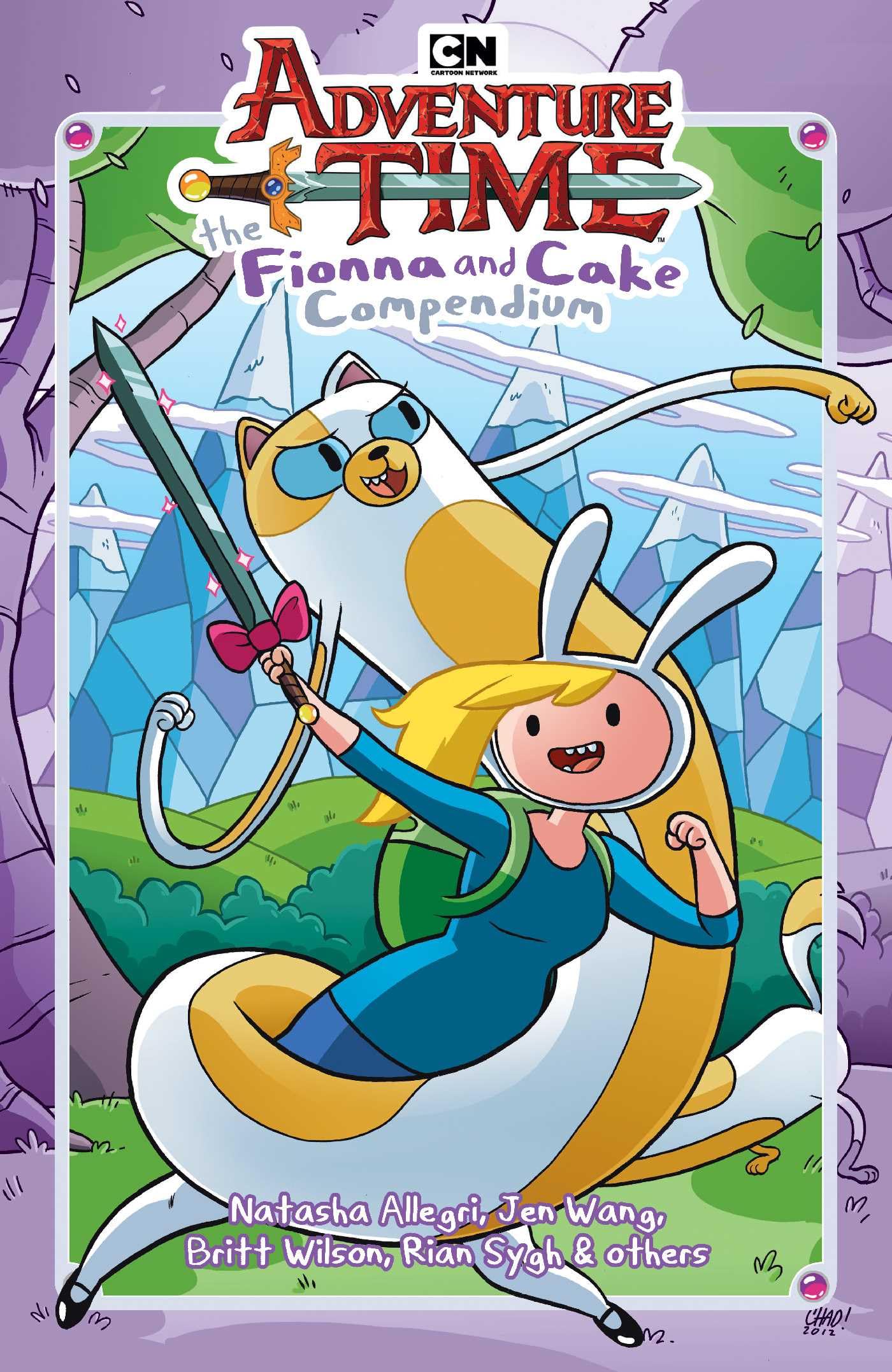 jaquette livre Adventure Time: The Fionna and Cake Compendium Vol. 1