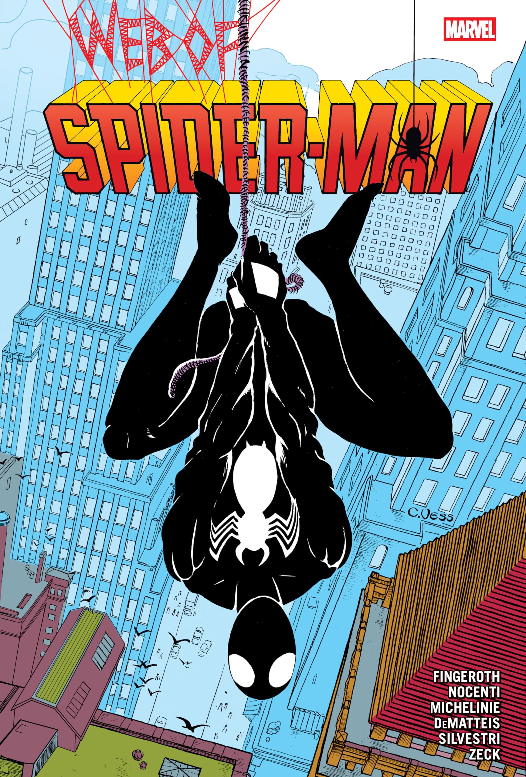 jaquette album WEB OF SPIDER-MAN OMNIBUS VOL. 1 CHARLES VESS COVER