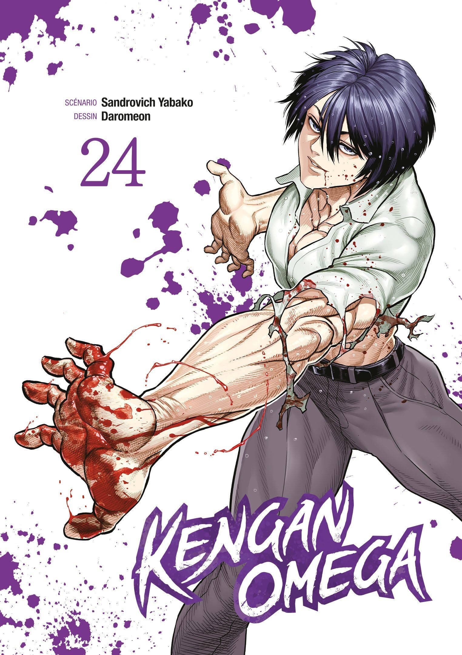 jaquette album Kengan Omega - Tome 24