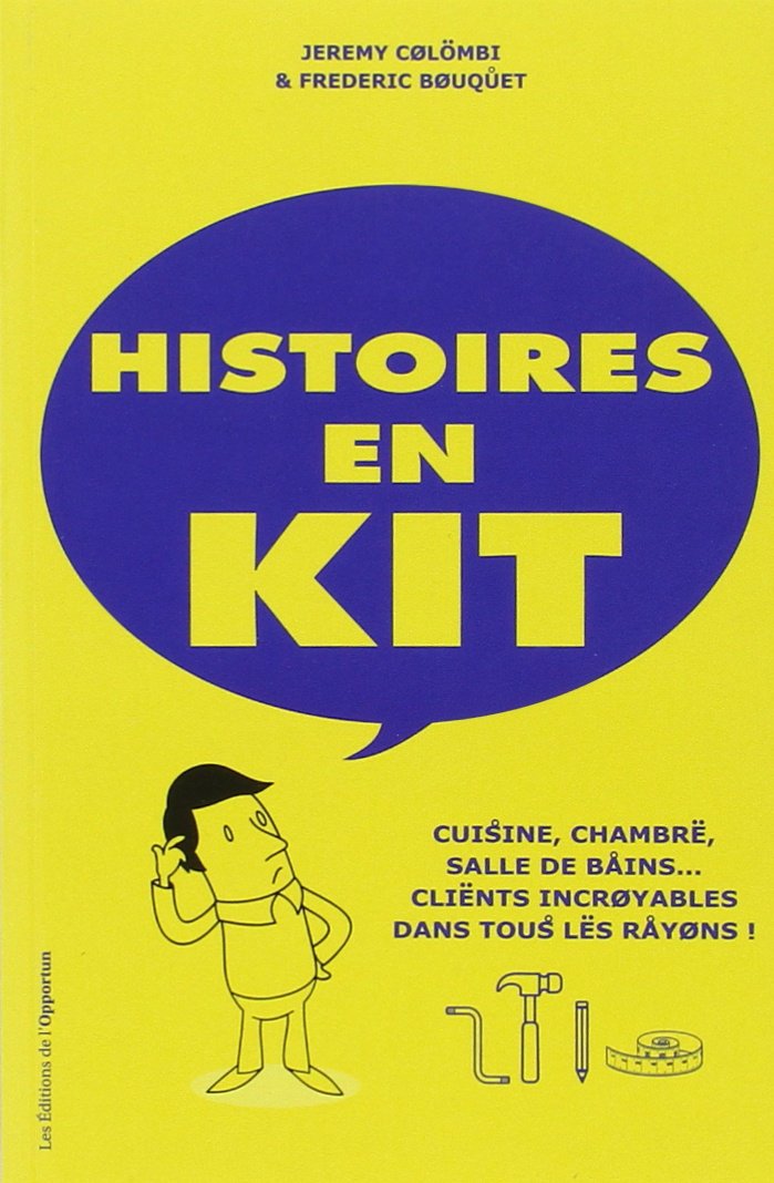 jaquette livre Histoires en kit